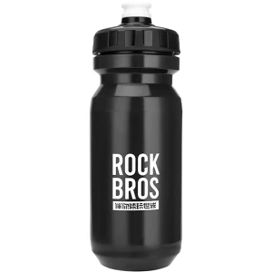 Bidon rowerowy z ustnikiem Rockbros 600ml, czarny