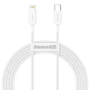 OUTLET: Kabel Baseus Superior USB-C do Lightning 20W 2m, biały
