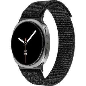 Nylonowy pasek Fixed Nylon Sporty Strap do Galaxy Watch 8 / 8 Classic,  czarny