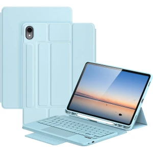 Etui z klawiaturą Bluetooth Dux Ducis (YK Series) do Galaxy Tab S11, jasnoniebieskie