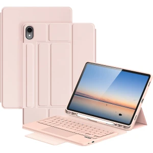 Etui z klawiaturą Bluetooth Dux Ducis (YK Series) do Galaxy Tab S11, różowozłote