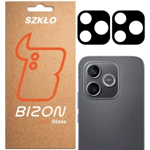 Szkło na aparat Bizon Glass Lens do Honor 600 Lite 5G, 2 sztuki