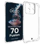 Elastyczne etui Bizon Case Salpa do Motorola Edge 70 Fusion, przezroczyste