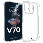Elastyczne etui Bizon Case Salpa do Vivo V70 5G, przezroczyste