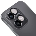 Szkło na aparat Bizon Glass Snap Lens do Honor 600 Lite 5G, 1 zestaw, czarna ramka