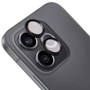 Szkło na aparat Bizon Glass Snap Lens do Honor 600 Lite 5G, 1 zestaw, czarna ramka