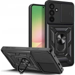Etui z ringiem Tech-Protect Camshield Pro do Galaxy A27 5G, czarne 
