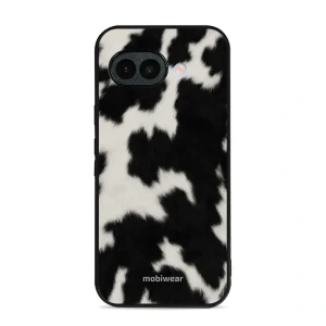 Etui ochronne do Google Pixel 10a, Mobiwear Glossy Case, krowie futerko