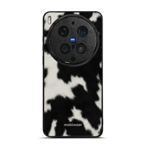 Etui ochronne do Vivo X300 Ultra, Mobiwear Glossy Case, krowie futerko