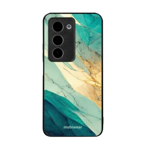 Etui ochronne do Xiaomi Redmi 15 4G, Mobiwear Glossy Case, turkusowy marmur