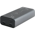 Powerbank Tactical Squad Company, 10 000mAh, 30W, 2x USB-C + oplatany kabel, szary