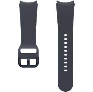 Pasek Samsung Sport Band One Click S/M do Galaxy Watch 7/FE/6/6 Classic/5 Pro/5/4/4 Classic, grafitowy