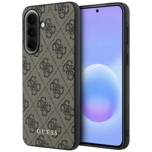 Etui Guess Hardcase Leather do Galaxy A57 5G, brązowe