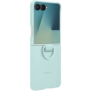 OUTLET: Etui Samsung Silicone Case Ring do Galaxy Z Flip7, miętowe