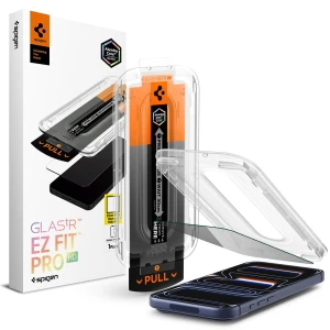OUTLET: Szkło do etui + Aplikator Spigen Glas.tR EZ Fit Pro Privacy 1-Pack (AC) do iPhone 17 Pro Max / 16 Pro Max