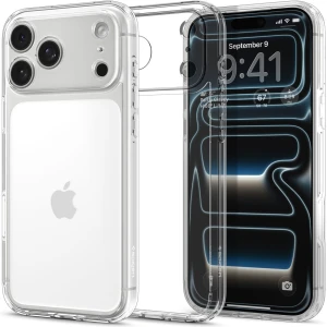 OUTLET: Etui Spigen Ultra Hybrid do iPhone 17 Pro, przezroczyste