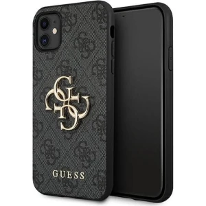 OUTLET: Etui Guess 4G Big Metal Logo do iPhone 11 / XR, szare