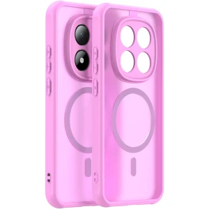 OUTLET: Etui Techsuit HaloFrost II MagSafe do Xiaomi Redmi Note 15 Pro 5G, różowe