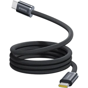 Kabel magnetyczny z oplotem USB-C - USB-C, Baseus Dynamic 4 Pro 100W PD, 1 m,  czarny