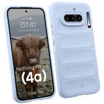 Pancerne etui Bizon Case Tur do Nothing Phone (4a), jasnoniebieskie