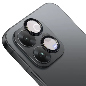 Szkło na aparat Bizon Glass Snap Lens do Vivo V70 5G, 1 zestaw, czarna ramka
