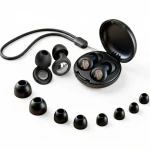 Zatyczki do uszu Tech-Protect QuietFit, czarne