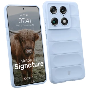 Pancerne etui Bizon Case Tur do Motorola Signature, jasnoniebieskie