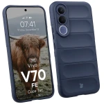 Pancerne etui Bizon Case Tur do Vivo V70 FE 5G, granatowe