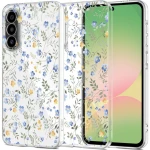 Etui Tech-Protect FlexAir do Galaxy A27 5G, przezroczyste z kwiatowym wzorem