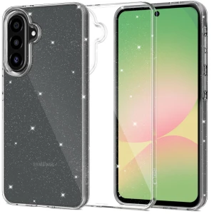 Etui Tech-Protect Flexair do Galaxy A27 5G, przezroczyste z brokatem