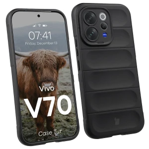 Pancerne etui Bizon Case Tur do Vivo V70 5G, czarne