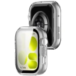 Etui ze szkłem do zegarka Bizon Case Watch Adamo do Huawei Watch Fit 5, przezroczyste