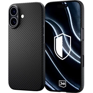Etui aramidowe 3mk Hardy Aramid MagCase do MagSafe do iPhone 17, czarne