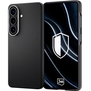 Etui aramidowe 3mk Hardy Aramid MagCase do MagSafe do Galaxy S26, czarne