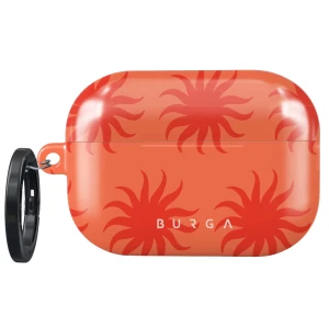 Etui Burga Sunkissed do AirPods Pro 2, czerwony wzór