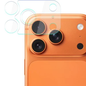 4x Szkło hybrydowe na soczewki aparatu, 3mk Hardy Fusion Lens Protection do iPhone 17 Pro