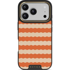 Etui Burga Elite Dark MagSafe do iPhone 17 Pro, Papaya Gold
