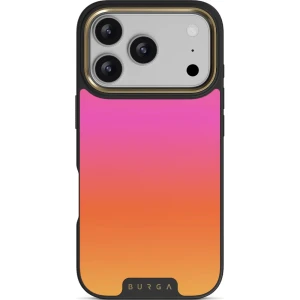 Etui Burga Elite Dark MagSafe do iPhone 17 Pro, Sunset Club Gold