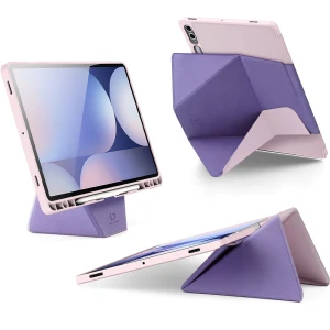 OUTLET: Etui z klapką Dux Ducis Vers do Galaxy Tab S10 Plus / S9 FE Plus / S9 Plus, różowe