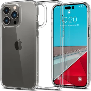 OUTLET: Etui Spigen Crystal Hybrid do iPhone 14 Pro Max, przezroczyste
