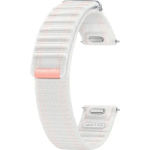 OUTLET: Pasek Samsung Fabric Band 20mm S/M do Galaxy Watch 7 / FE 6/5 Pro/5/4, biało-różowy