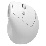 Ergonomiczna mysz bezprzewodowa, Ugreen M371, Bluetooth / 2.4 GHz USB, biała