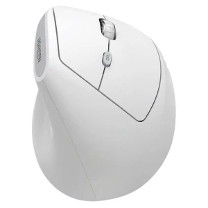 Ergonomiczna mysz bezprzewodowa, Ugreen M371, Bluetooth / 2.4 GHz USB, biała