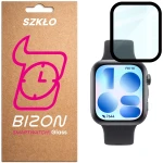 Szkło hybrydowe Bizon Watch Glass Edge Hybrid dla Huawei Watch Fit 5, czarne