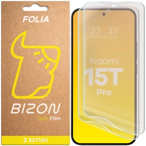 Folia matowa Bizon Film Sun Duo do Xiaomi 15T Pro, 2 sztuki