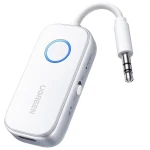 Transmiter / odbiornik Bluetooth 5.4 Ugreen CM872 AUX 3.5mm, biały