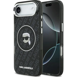 OUTLET: Etui Karl Lagerfeld IML Karl Head Logo MagSafe do MagSafe do iPhone Air, czarne