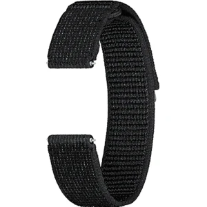 OUTLET: Pasek Samsung Fabric Band 20mm M/L do Galaxy Watch 7/FE/6/5 Pro/5/4, czarny