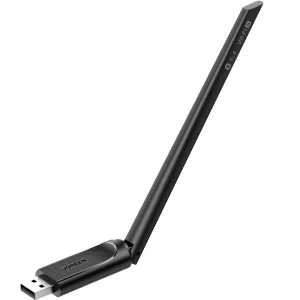 OUTLET: Adapter bezprzewodowy Ugreen CM845 z anteną WiFi 6 / Bluetooth 5.4 do portu USB-A, 600 Mb/s, czarny