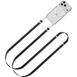 OUTLET: Smyczka zawieszana na szyję, sznurek do telefonu / aparatu, Spigen Lanyard Strap DA30L, czarna